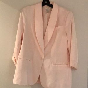 Chico’s pale pink jacket